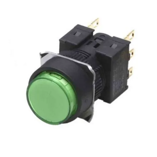 Omron Push Button Switch, Momentary, SPDT, IP65 - A165-TGM-1 product image