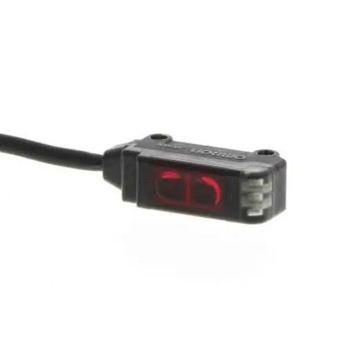 Omron Limited Reflective Photoelectric Sensor, Block Sensor, 30 mm Detection Range - E3T-SL23 5M product image
