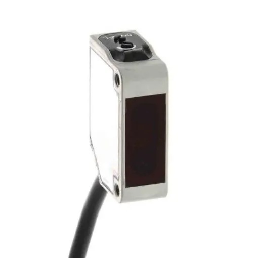Omron Retroreflective Photoelectric Sensor, Block Sensor, 500 mm Detection Range - E3ZM-B81T-S1J 0.3M product image