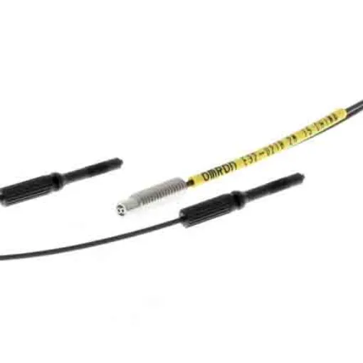 Omron Plastic Fibre Optic Sensor 210 mm, IP67 - E32-D21B 2M product image