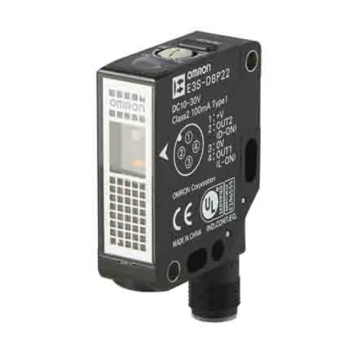 Omron Retroreflective Photoelectric Sensor, Block Sensor, 700 mm Detection Range - E3S-DBN22 product image