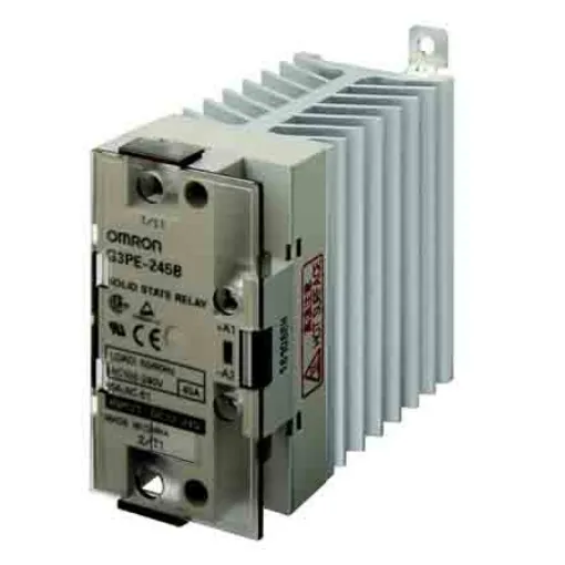 Omron G3PE Series Solid State Relay, 35 A Load, 480 V ac Load - G3PE-535B DC12-24 product image