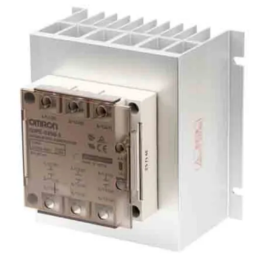 Omron G3PE Series Solid State Relay 3 Phase, 35 A Load, 480 V ac Load - G3PE-535B-3 DC12-24 product image