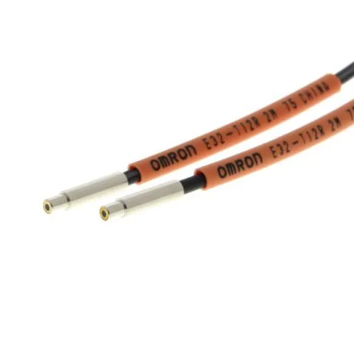 Omron Plastic Fibre Optic Sensor 1500 mm, IP67 - E32-T12R 2M product image