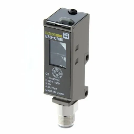Omron Retroreflective Photoelectric Sensor, Block Sensor, 3 m Detection Range - E3S-CR66 product image