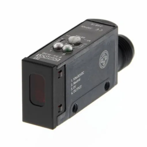 Omron Retroreflective Photoelectric Sensor, Block Sensor, 1 m Detection Range - E3S-R36 product image