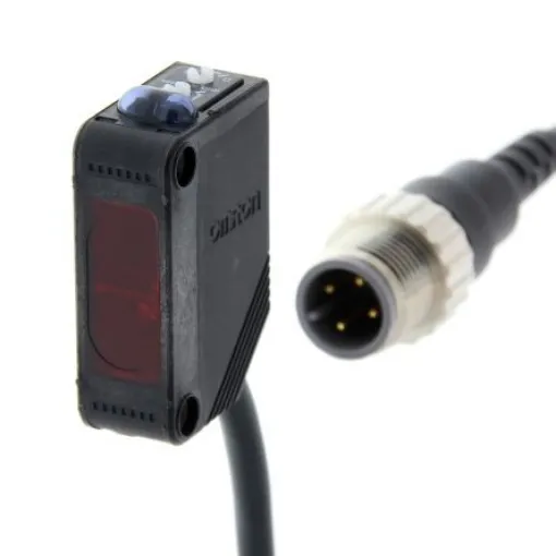 Omron Polarised Retro Reflection Photoelectric Sensor, Block Sensor, 1 m Detection Range - E3Z-D82-M1TJ-IL3 0.3M product image