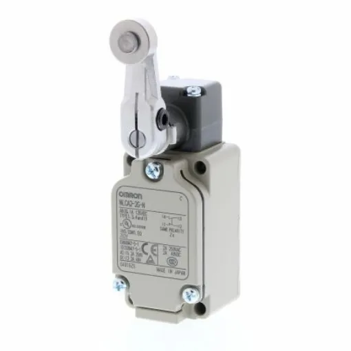 Omron Roller Lever Limit Switch, NO/NC, IP67, SPST - WLCA2-2G-N product image