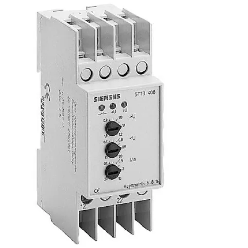 Siemens 5TT3 Series DIN Rail Mount Timer Relay, 230V, 2-Contact, DPDT - 5TT3408 product image