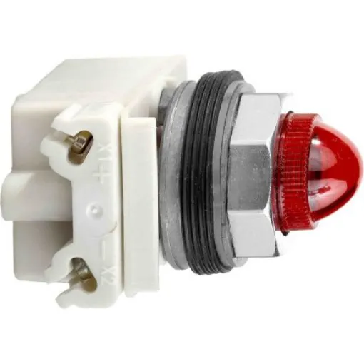 Schneider Electric Red Pilot Light, 30mm Cutout 9001K Series - 9001KP35R9 product image