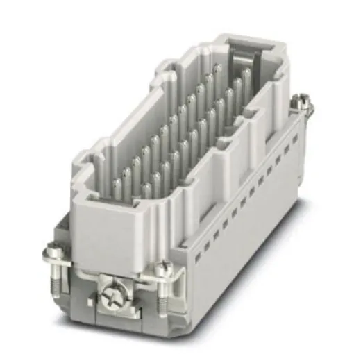 Phoenix Contact Heavy Duty Power Connector Insert, 16A, HC-B24-I-PT-M-48 Series, 24 Contacts - 1407738 product image