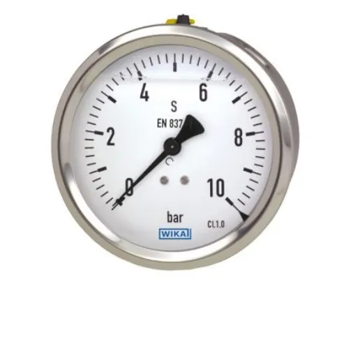 WIKA G 1/4 Analogue Pressure Gauge 25bar Bottom Entry 63mm Outside Diameter - 9022015 product image