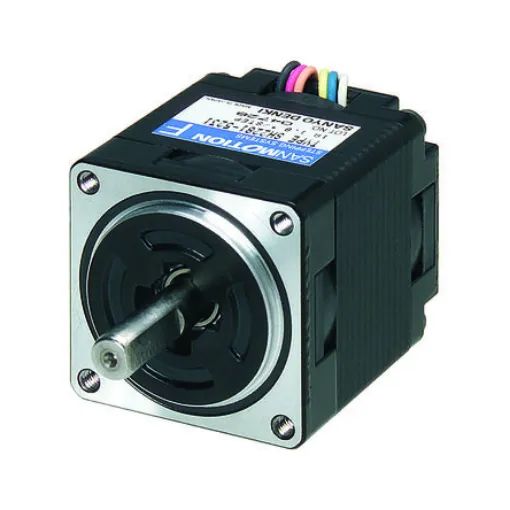 Sanyo Denki SH22 Series Hybrid, Double Shaft Stepper Motor, 0.07Nm Torque, 24 V, 1.8°, 5mm Shaft - SH2281-5731 product image