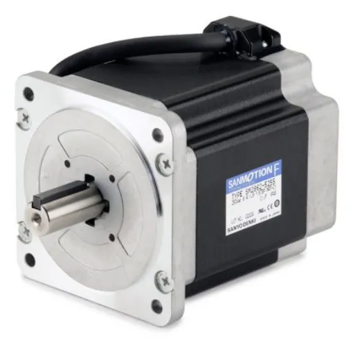 Sanyo Denki SM2862 Series Hybrid, Single Shaft Stepper Motor, 6.4Nm Torque, 100 V, 1.8°, 14mm Shaft - SM2862-5255 product image