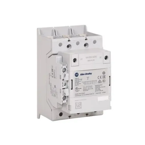 Allen Bradley Allen-Bradley Contactor, 48 to 130 V ac/dc Coil, 3-Pole, 116 A, 1NO + 1NC - 100-E116KY11 product image