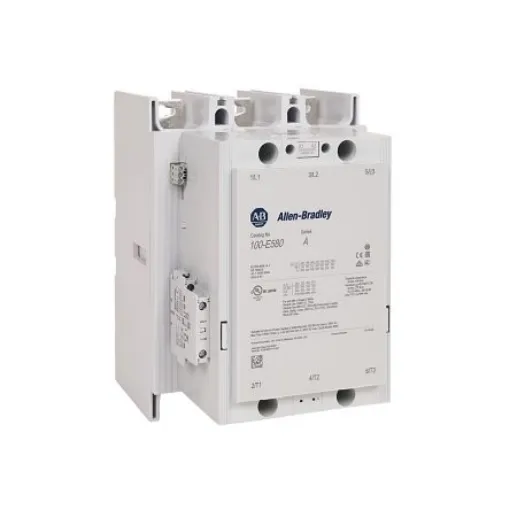 Allen Bradley Allen-Bradley Contactor, 48 to 130 V ac/dc Coil, 3-Pole, 750 A, 1NC + 1NO - 100-E750EY11 product image