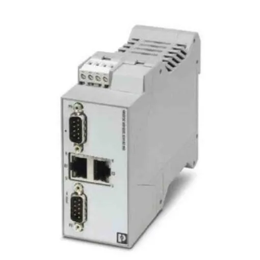 Phoenix Contact Serial Device Server, 2 Ethernet Port, 2 Serial Port, RS232, RS422, RS485 Interface - 1105709 product image