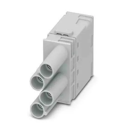 Phoenix Contact Heavy Duty Power Connector Insert, 40A, Female, HC-M Series, 4 Contacts - 1424220 product image