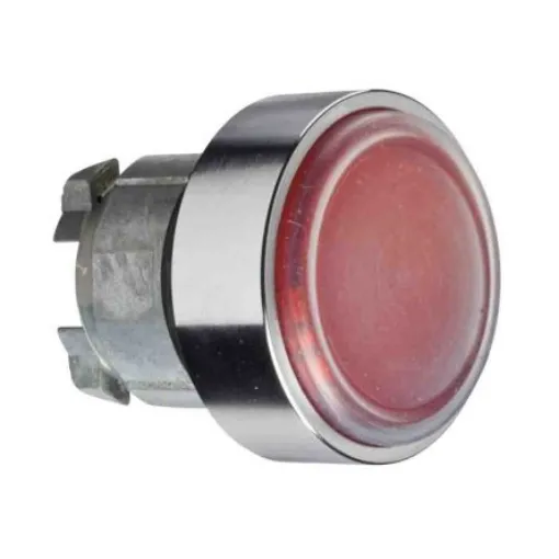Schneider Electric Harmony XB4 Series Red Momentary Push Button Head, 22mm Cutout - ZB4BP483 product image