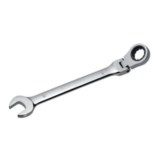 SAM Combination Ratchet Spanner, 19mm, 3/4in, Metric, Height Safe, Double Ended, 248 mm Overall - 50-CT19 product image