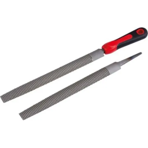 SAM 325mm, Bastard, Half Round Engineers File With Soft-Grip Handle - BRD-20-BE product image