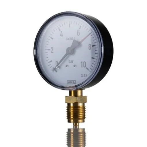 WIKA G 1/2 Analogue Pressure Gauge 40bar Bottom Entry 160mm Outside Diameter - 9050566 product image