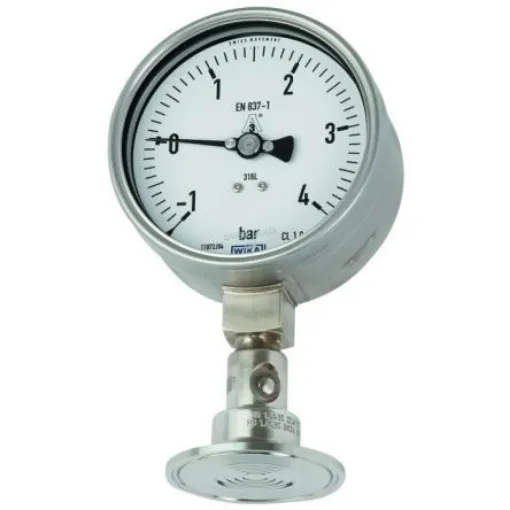 WIKA Analogue Pressure Gauge 4bar Bottom Entry 100mm Outside Diameter - 14200315 product image