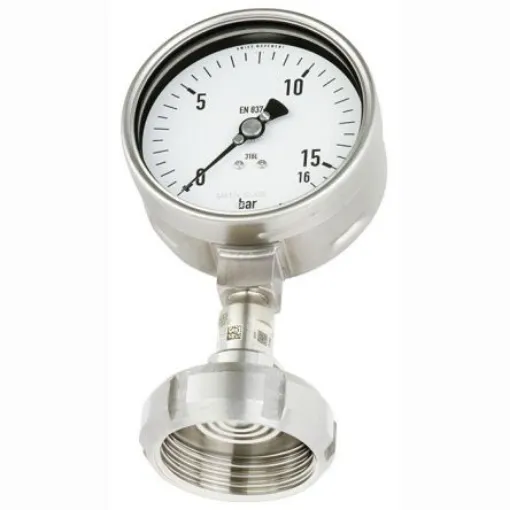 WIKA Analogue Pressure Gauge 4bar Bottom Entry 100mm Outside Diameter - 14210051 product image
