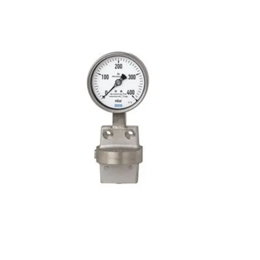 WIKA G 1/4 Analogue Differential Pressure Gauge 1.6bar Bottom Entry 160mm Outside Diameter - 9083014 product image