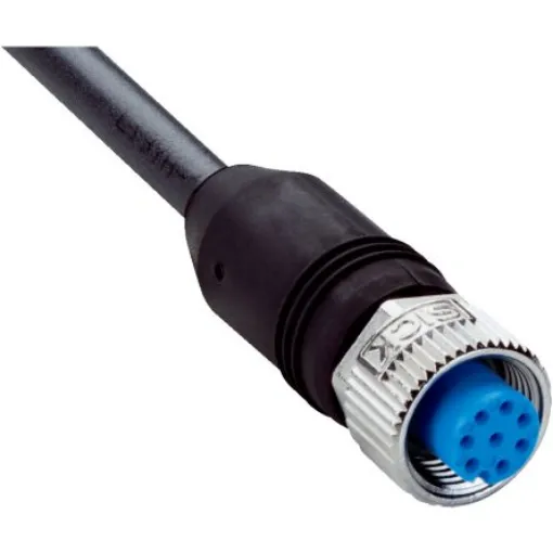 SICK Female 8 way M12 to Unterminated Sensor Actuator Cable, 5m - YF2A18-050UA5XLEAX product image