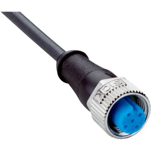 SICK Female 4 way M12 to Unterminated Sensor Actuator Cable, 10m - YF2A24-100UB4XLEAX product image
