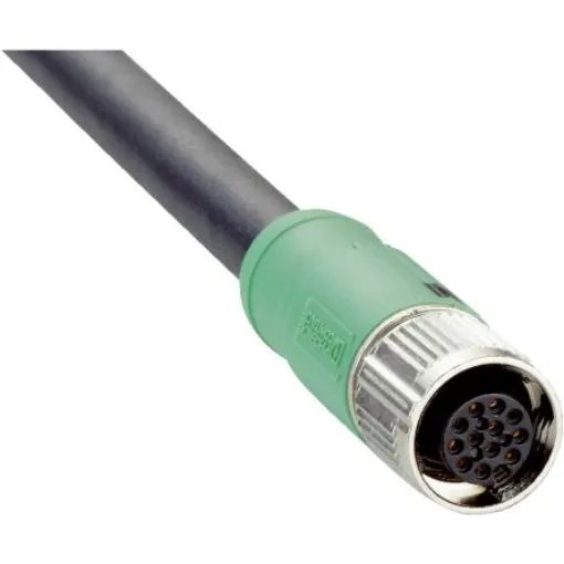 SICK Female 12 way M12 to Unterminated Sensor Actuator Cable, 20m - YF2A2B-200UD3XLEAX product image