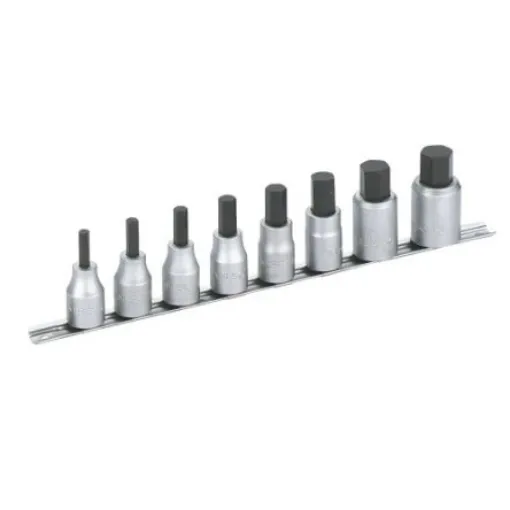 SAM 8-Piece 1/2 in Bit Socket Set , Hex Bit - SC-J8R product image