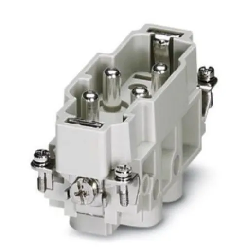 Phoenix Contact Heavy Duty Power Connector Insert, 80A, Female,  HC-K 4 Series, 4 Contacts - 1679414 product image