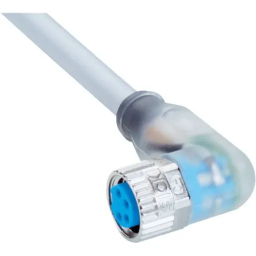 SICK Female 4 way M8 to Unterminated Sensor Actuator Cable, 10m - YI8U14-100VA3XLEAX product image