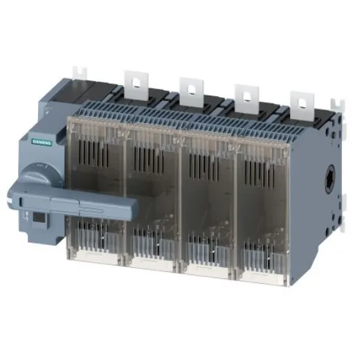 Siemens Fuse Switch Disconnector, 4 Pole, 400A Max Current, 37 100A Fuse Current - 3KF4440-2LF11 product image