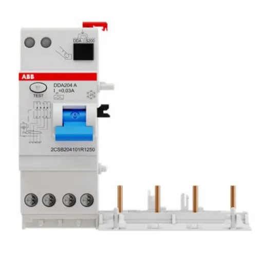 ABB DDA200 RCD, 25A, 4 Pole, 30mA - 2CSB204101R1250 DDA204 A-25/0.03 product image
