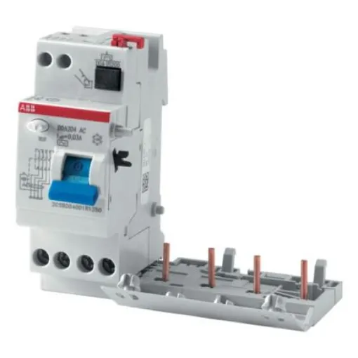 ABB DDA200 RCD, 40A, 4 Pole, 500mA - 2CSB204101R4400 DDA204 A-40/0.5 product image