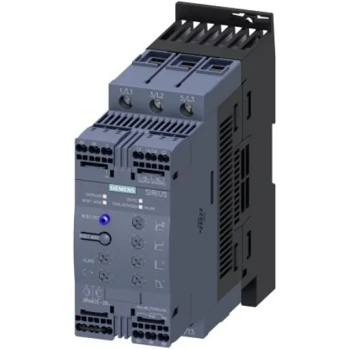 Siemens SIRIUS 3RW Soft Starter, , 22 kW, 480 V ac, 3 Phase, IP20 - 3RW4036-2BB04 product image