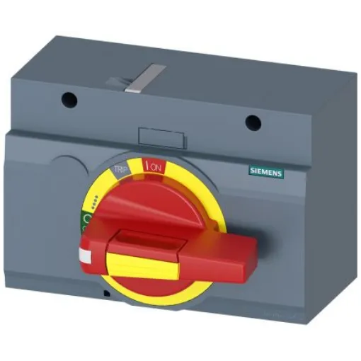 Siemens Red/Yellow Rotary Handle, SENTRON Series - 3VA9467-0EK15 product image