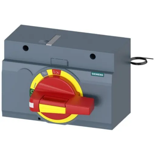 Siemens Red/Yellow Rotary Handle, SENTRON Series - 3VA9467-0EK17 product image