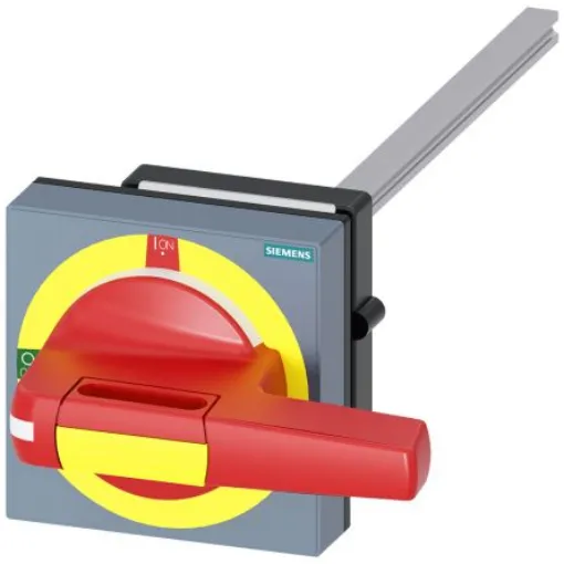 Siemens Red/Yellow Rotary Handle, SENTRON Series - 8UD1141-3AF25 product image