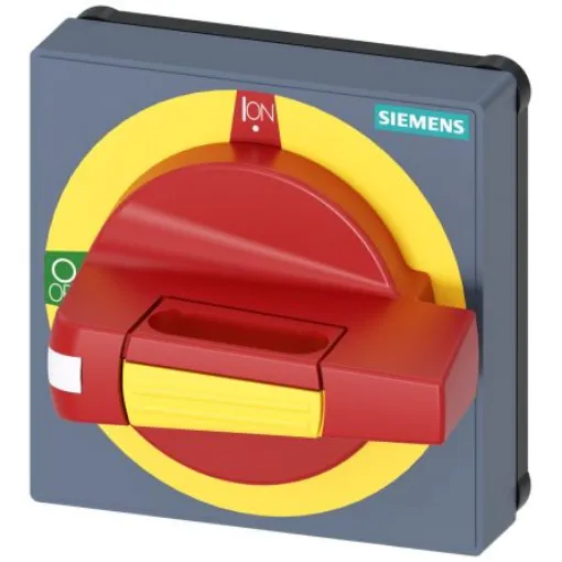 Siemens Red/Yellow Rotary Handle, SENTRON Series - 8UD1771-2AF05 product image