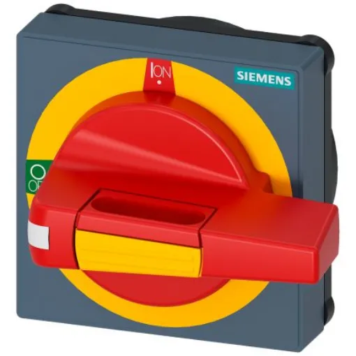 Siemens Red/Yellow Rotary Handle, SENTRON Series - 8UD1771-2CF05 product image
