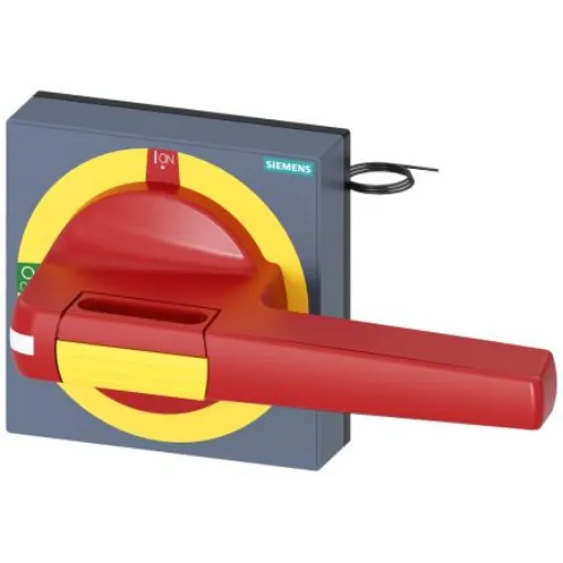 Siemens Red/Yellow Rotary Handle, SENTRON Series - 8UD1851-3CF05 product image