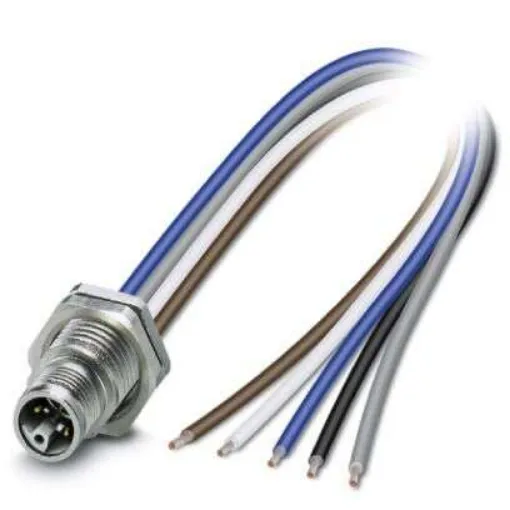 Phoenix Contact, 1425 IP67 Rear Mount 5P Power Connector Plug, Rated At 16A, 63 V - 1425584 product image