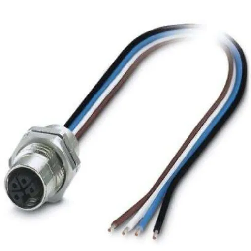 Phoenix Contact, 1425 IP67 Rear Mount 4P Power Connector Socket, Rated At 16A, 63 V - 1425589 product image