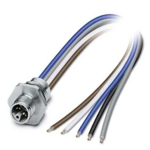 Phoenix Contact, 1425 IP67 Rear Mount 5P Power Connector Plug, Rated At 12A, 63 V - 1425627 product image