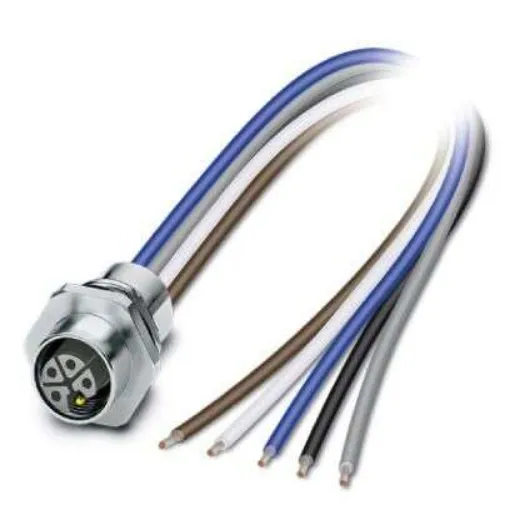 Phoenix Contact, 1425 IP67 Rear Mount 5P Power Connector Socket, Rated At 12A, 63 V - 1425628 product image