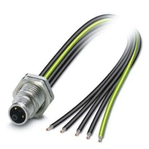 Phoenix Contact, 1425 IP67 Rear Mount 5P Power Connector Plug, Rated At 12A, 630 V - 1425637 product image